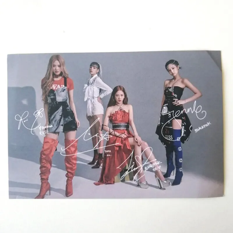 BLACKPINK Mini 2 серия KILL THIS LOVE Ablum фотография того же параграфа LOMO Card