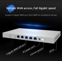 Passerelle de routage Gigabit ca, 880Mhz, 3x10/100/1000Mbps, Port LAN/WAN, équilibre de charge multi wan, passerelle de projet wifi, MT7621A