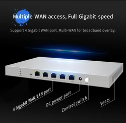 Roteamento de gateway gigabit ac, mt7621a, 880mhz, 3*10/100/1000mbps, lan/wan, portas multi, equilíbrio de carga, gateway wi fi, roteamento de projeto