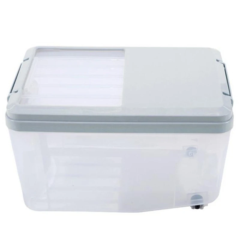 

5L Household Rice Bucket Moisture-Proof Insect-Proof Sealed Rice Bucket Flour Bucket Storage Box Rice Cylinder for Home Kitchen
