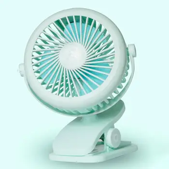 

Mini USB Rechargeable Cooling Fan Silent Clip On Home Office Desktop Air Cooler 2020