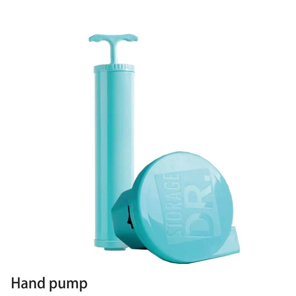 Hand pump Промо-акция! 1 шт. 11 шт./компл. Вакуумный пакет комплект многоразовые с рисунком "Подсолнух" утолщенной Вакуумный пакет для хранения вакуумные пакеты для одежды сумка - Цвет: Hand pump