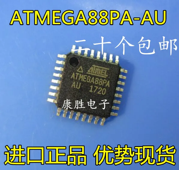 10 шт./лот ATMEGA88PA-AU MEGA88PA TQFP-32