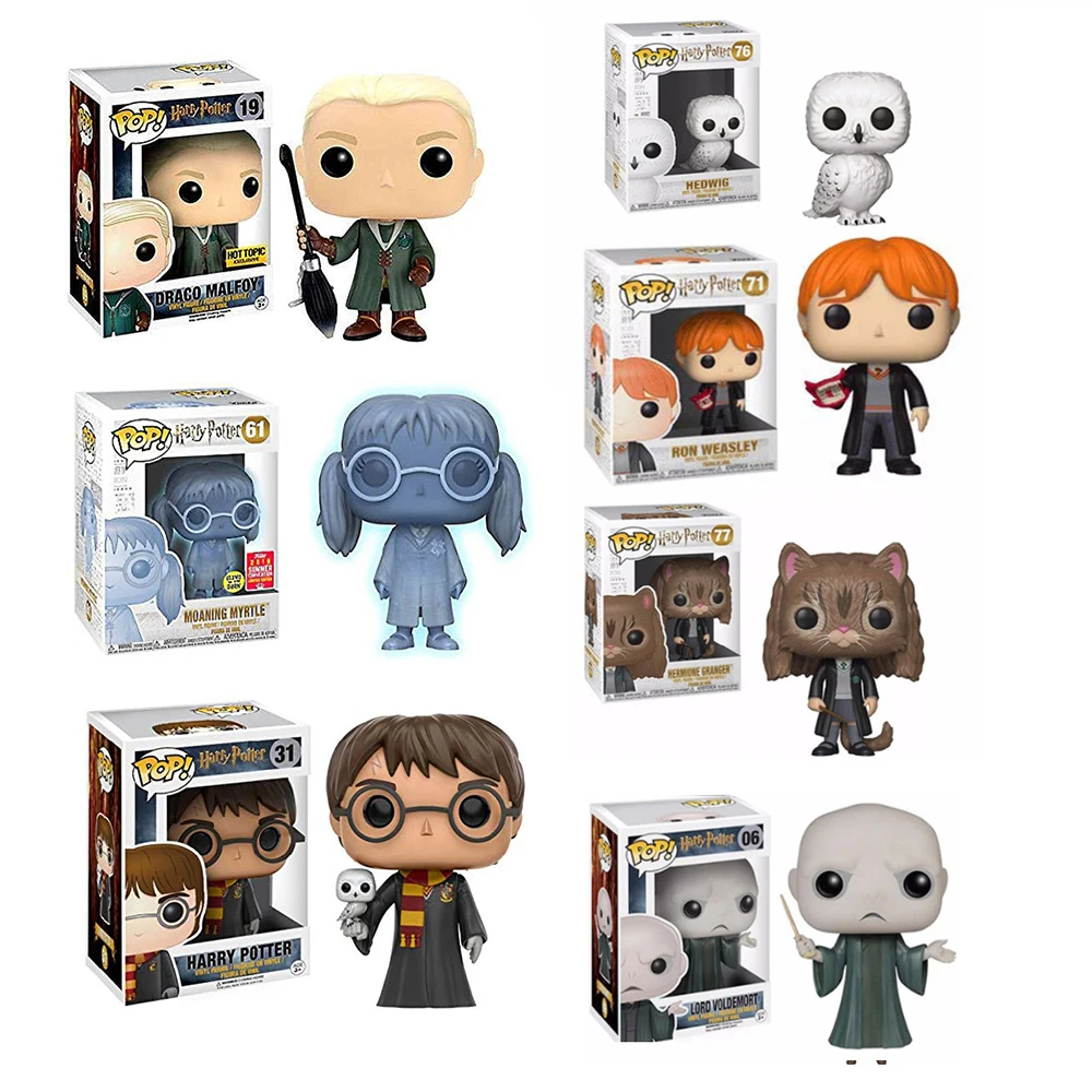 FUNKO POP! Гарри Поттер SIRIUS DOBBY HERMION RON WEASLEY LORD фигурки brinquedos Коллекция Модель игрушки для детей