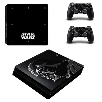 

Star Wars Style PS4 Slim Skin Sticker for Sony Playstation 4 Slim Console & 2 Controllers Decal Vinyl Protective Skins Style 14