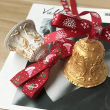 DIY для ручной работы Силиконовая Форма 3D Рождественские колокольчики форма Арома свеча гипсовая форма декоративная свеча форма для муссовых тортов