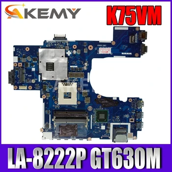 

For asus k75v k75vj k75vm r700v motherboard qcl70 la-8222p gt630m motherboard 100% Test ok