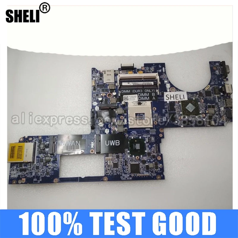 SHELI for DELL 1645 Motherboard with HD 4670 1GB DA0RM5MB8E0 CN-0Y507R 0Y507R Y507R DDR3 Inspiron Intel Integrated | Компьютеры и офис