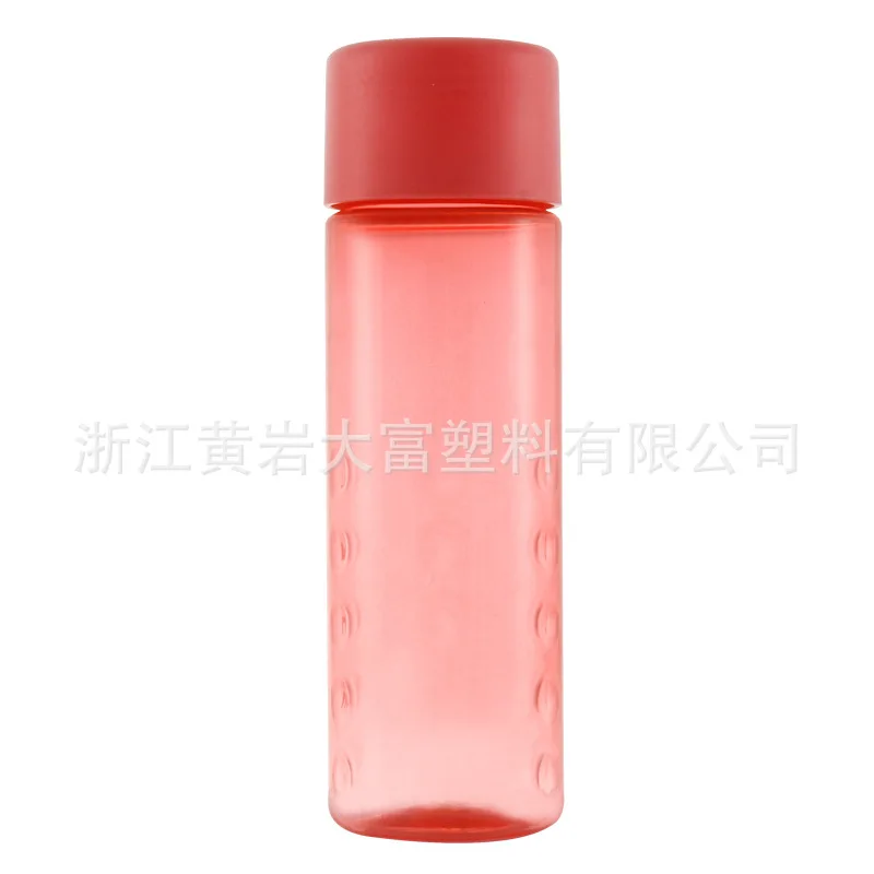 

600ml Color Cartoon Children Sports Bottle Straight-Cut Tritan Cheap Advertisement Plastic Bottle