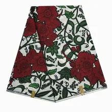 Полиэстер ткань для свадебных платьев оптом африканская ткань дешевая Анкара африканская восковая ткань Анкара