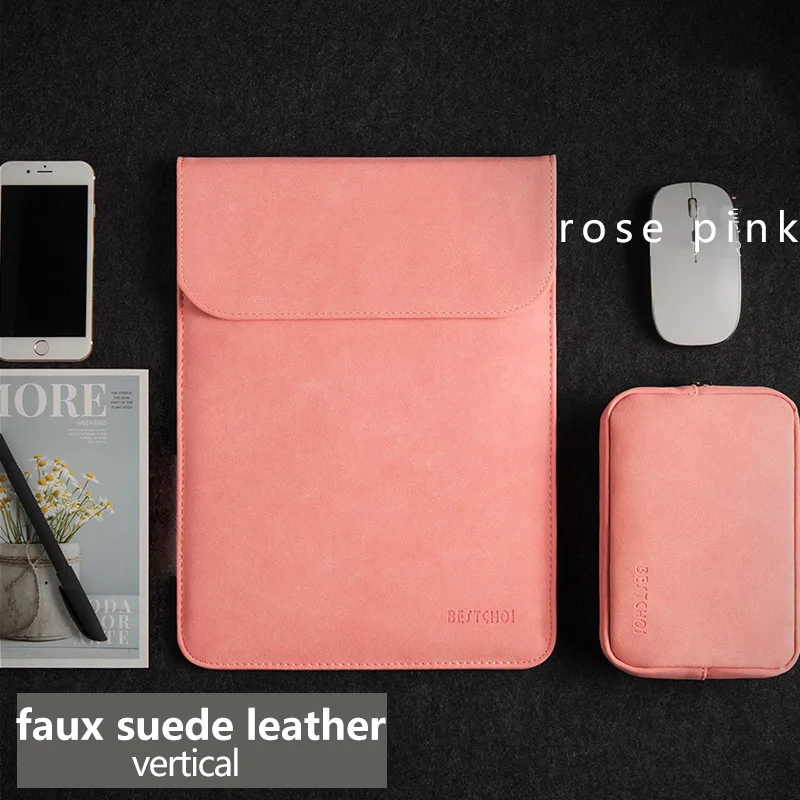 V Rose Pink Matte Новая сумка для ноутбука microsoft Surface Pro 6 7 для Surface Book Pro 3 4 5 Surface 3 Surface ноутбук Водонепроницаемый чехол для ноутбука - Цвет: V Rose Pink Matte