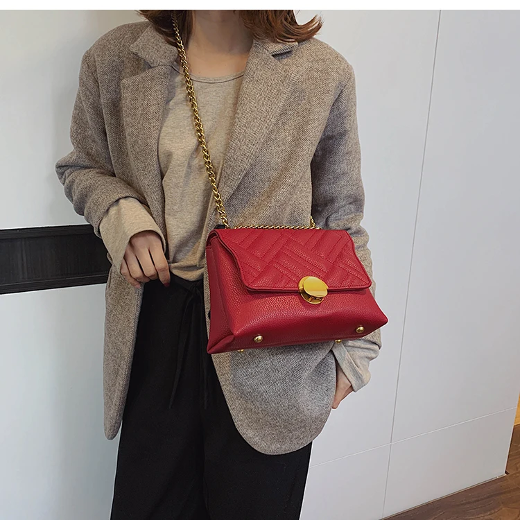 iVog New Arrival Everyday Ladies Small Chain Messenger Shoulder Handbag gg Fashion Hand Bags for Women