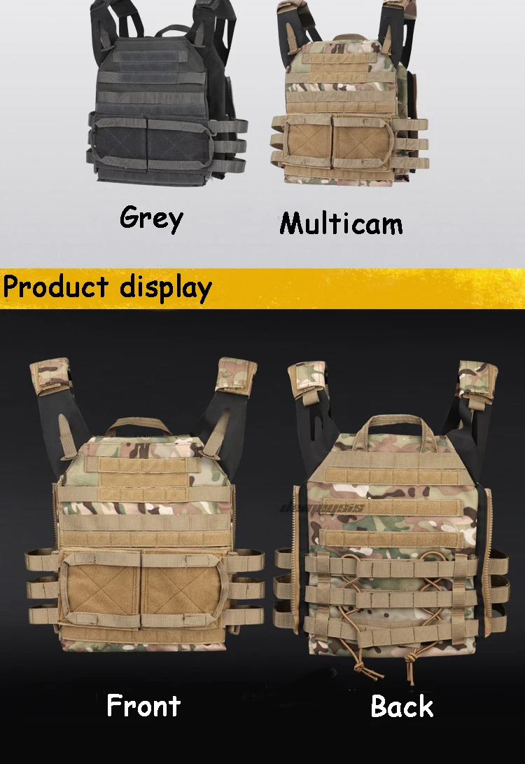 1000D нейлон Molle военный Пейнтбольный жилет стрельба Hutning защитные жилеты армейский тактический боевой жилет CS Пейнтбольный жилет