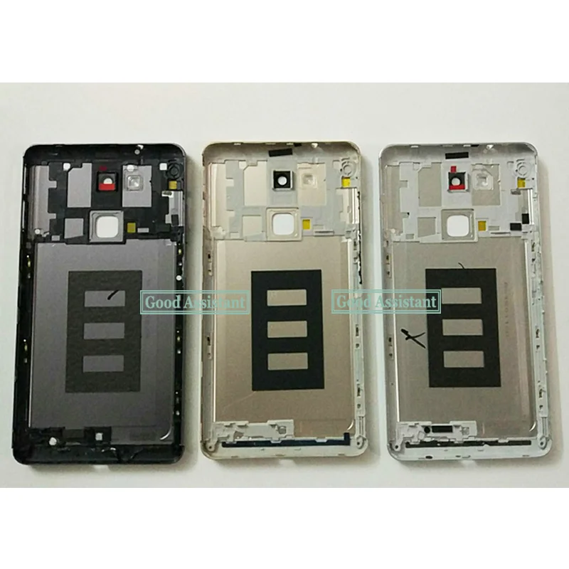 Подержанный Золотой/Серебряный/серый для Huawei mate 7 Коврики 7 MT7-UL00 MT7-L09 задняя Батарея крышка дверца батарейного Корпус задняя Стекло запчасти