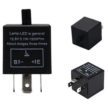 

1pcs CF14 3 Pin Adjust 12V LED Flasher Relay Car Turn Signal Indicator Blinker Light