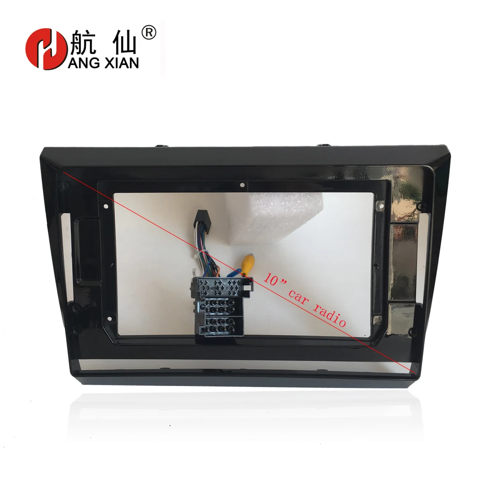 

HANGXIAN 2Din Car Radio Fascia frame for Lifan Marvell Myway 2016 car DVD gps navi Panel Dash Kit Installation Frame Trim Bezel