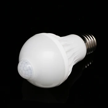 

5W E27 LED PIR Motion Sensor Auto Energy Saving Light Lamp Bulb Infrared Q0KF