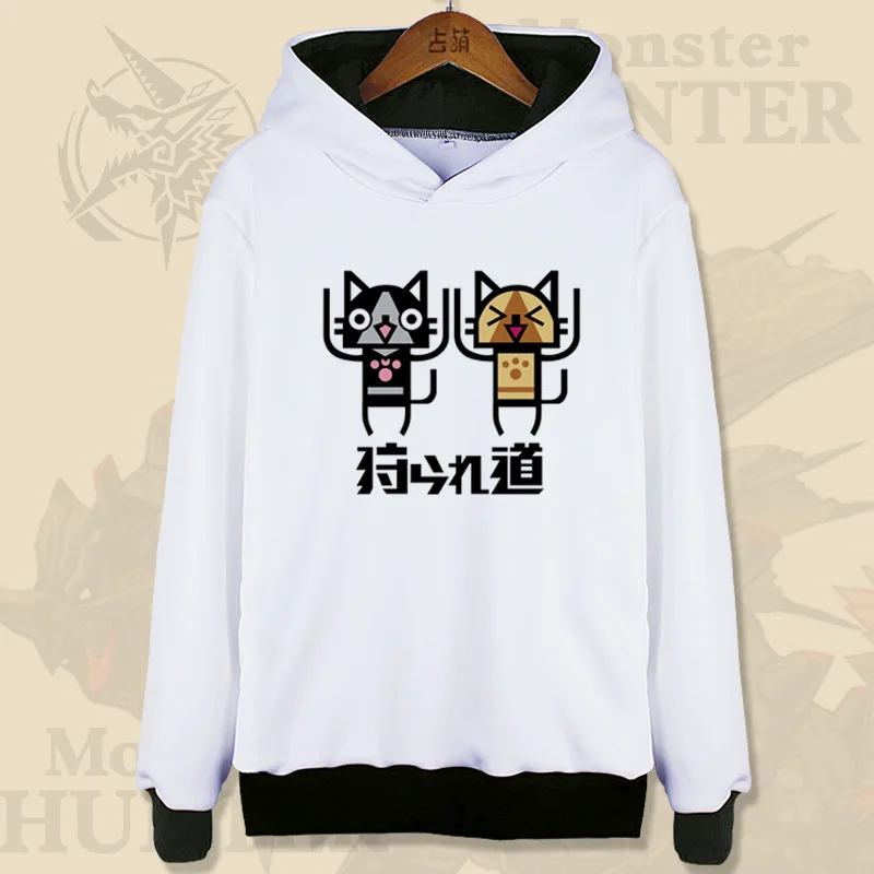 Monster Hunter Yiankutku Plesioth толстовка с капюшоном, костюм для косплея, модная куртка с капюшоном с героями мультфильмов, школьная форма для студентов - Цвет: Фиолетовый