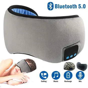 

Helping Sleep Shading Eye Protection Bluetooth Earphone Relieving Fatigue Answering Call Bluetooth Headphone Music Eye Mask