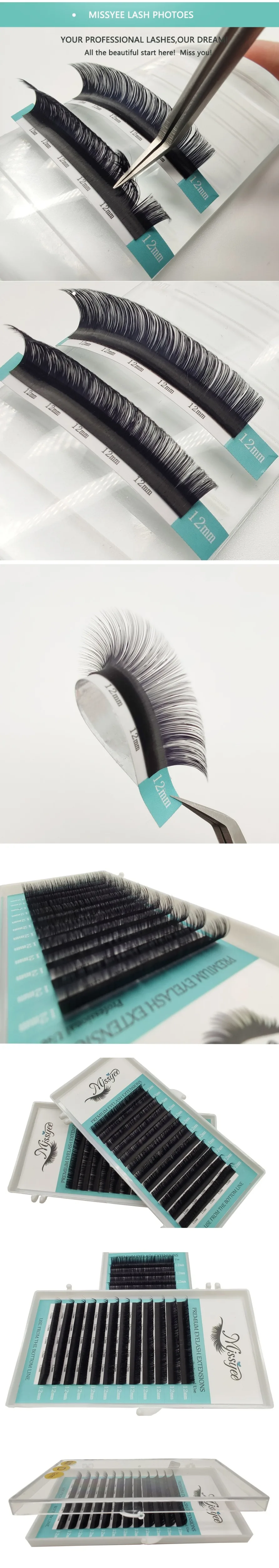 Mink eyelash extension