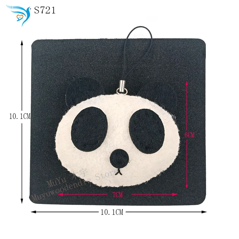 Любовь панда DIY деревянные штампы/скрапбукинга прессформы/режущий инструмент штампы/S721