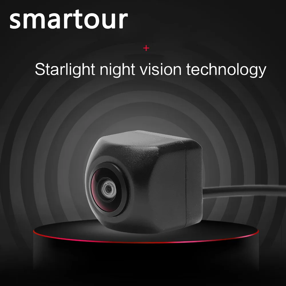 

Smartour 170 Degree Fisheye Lens Starlight Night Vision Car Rear View Camera Reversing Backup Camera Mini HD MCCD Reverse Camera