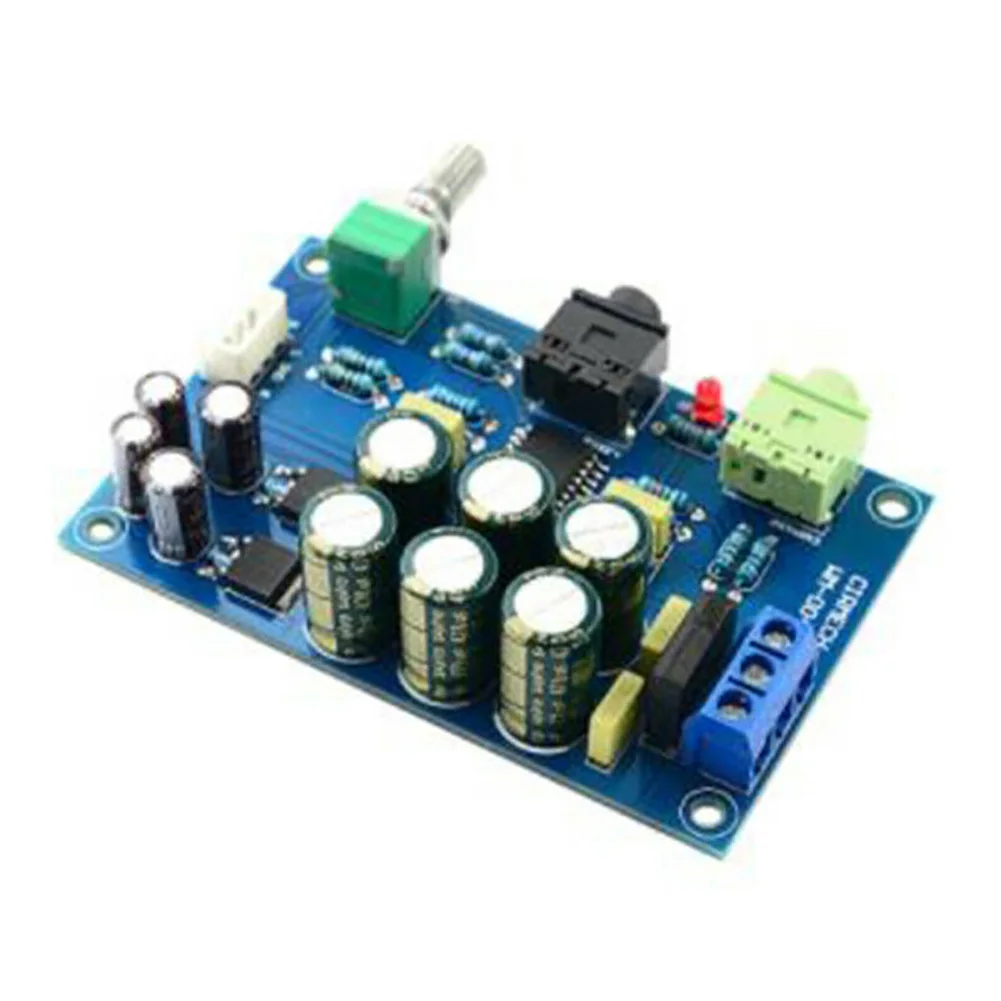 DIY модуль нулевой шум легко установить усилитель для наушников плата TPA6120A2 аксессуары HIFI готовая Замена прочный