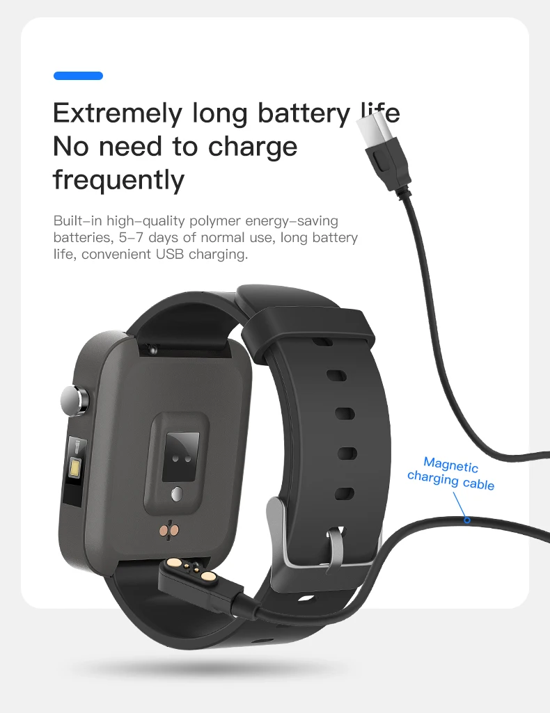 T68 Mens Smart Watches Body Temperature Heart Rate Monitor SPO2 Blutooth Call Flashlight Sports Watch Clock Gift for Men Women