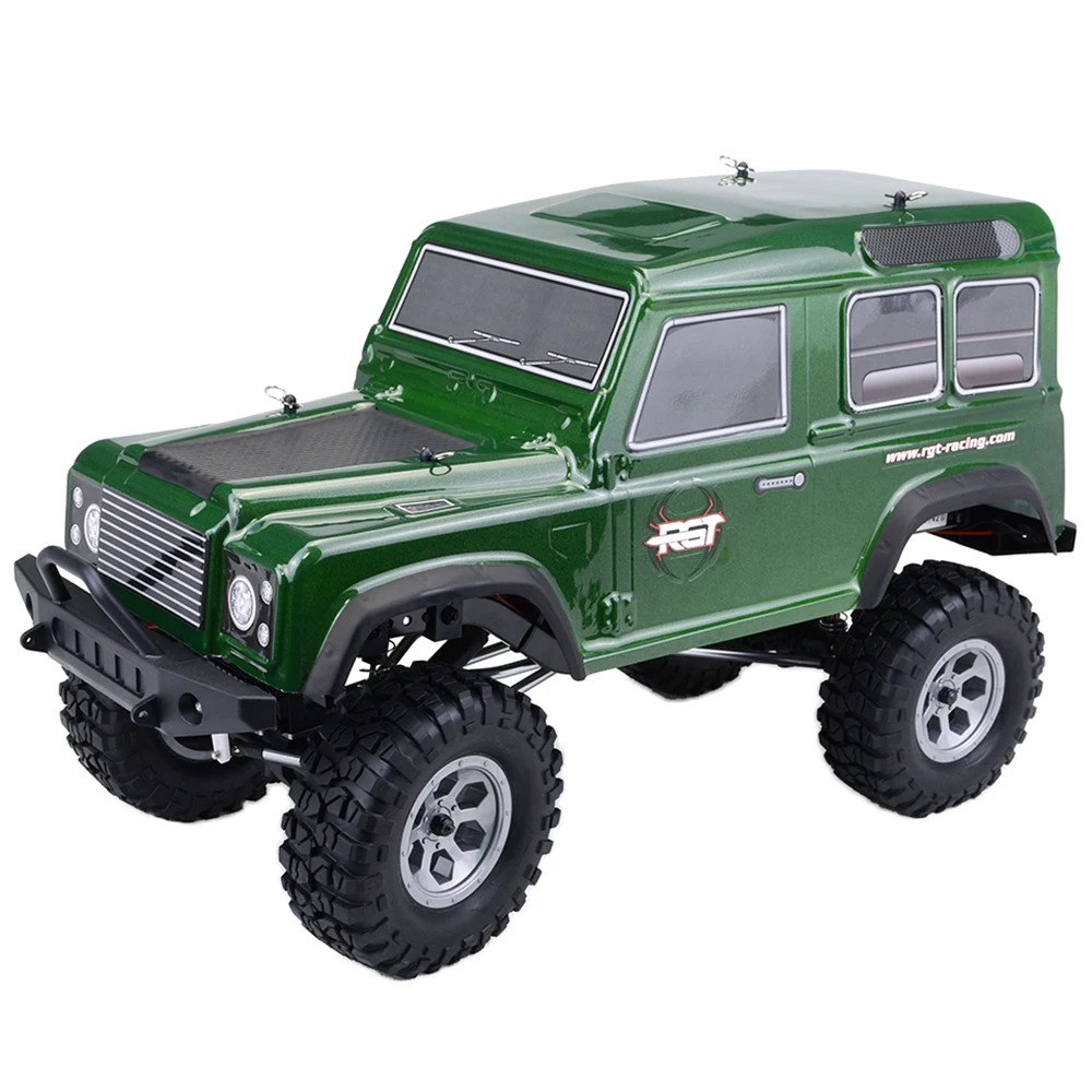 

RGT 1/10 2.4G 4WD 10km/H Racing RC Car Big Foot Off-Road Truck Waterproof Toy Gift Remote Control Toy Brushed Motor RC Car