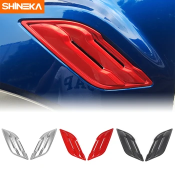 

SHINEKA Chromium Styling For Ford F150 Car Front Side Fender Vents Air Outlet Decoration Cover Accessories For Ford F150 2018+