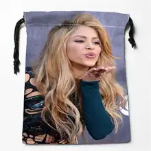 Пользовательские печати Shakira 004(1) сумки для покупок на шнурках дорожный мешочек для хранения плавать Туризм игрушка сумка унисекс мульти Size18-12-05-26