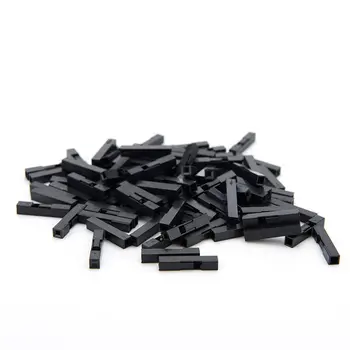 

Wholesale 100pcs 2.54mm 1Pin Plastic Dupont Shell Head Plug Dupont Housing Pin Header Jumper Wire Housing Connector