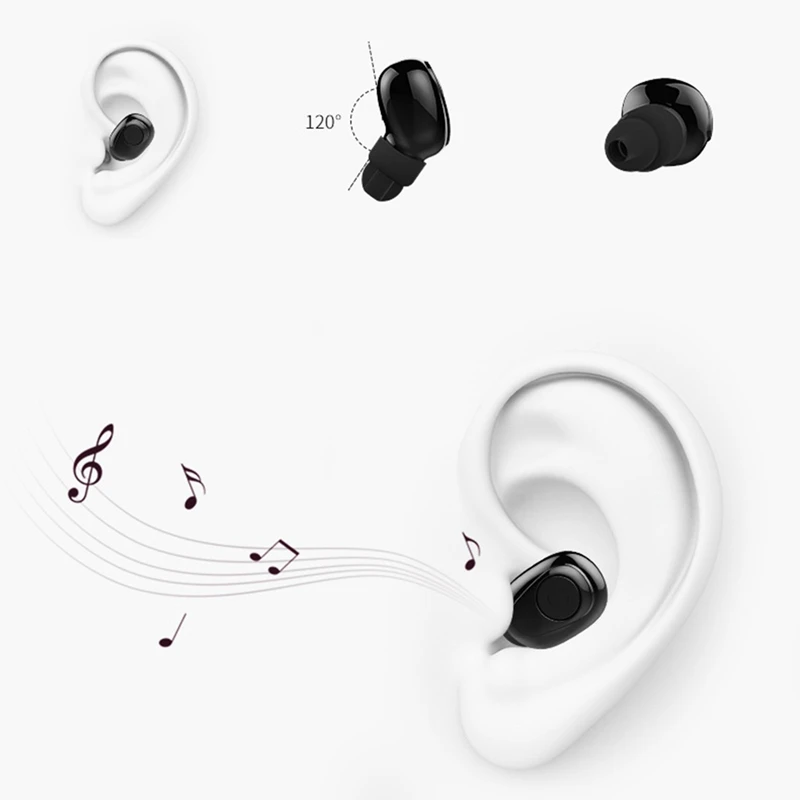 AAAE Top-X8, Bluetooth 4,2, беспроводные наушники, мини, отсек для быстрой зарядки, наушники-вкладыши, гарнитура для Iphone 7/8/X, разъем samsung