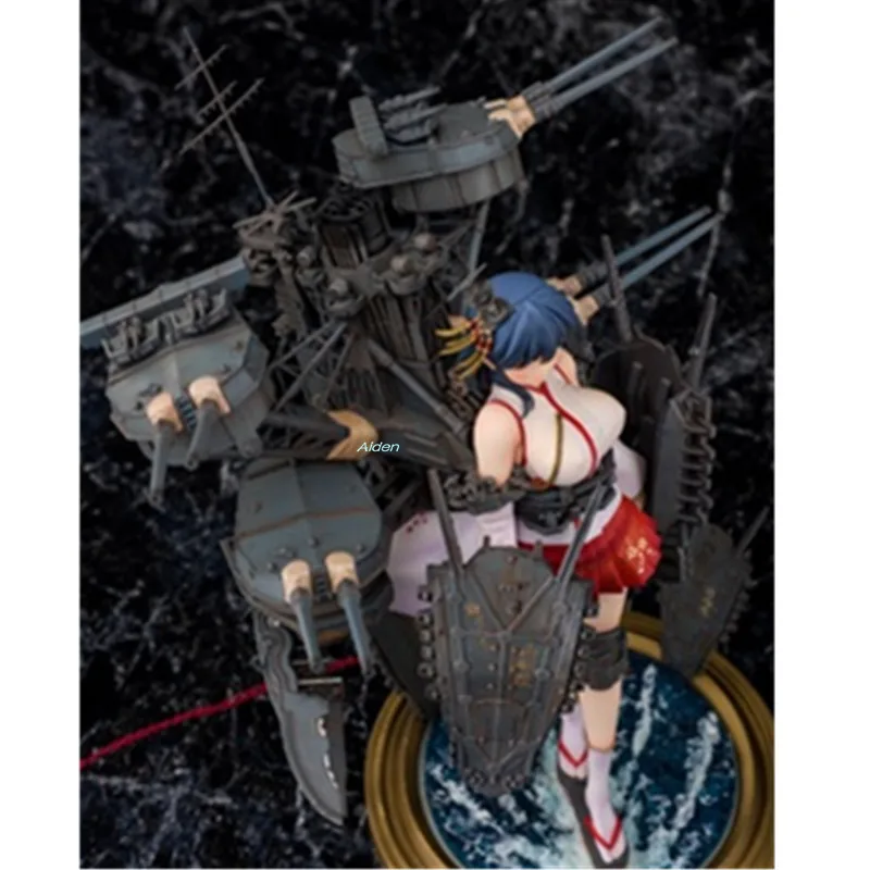 10 "Статуя Kantai Коллекция бюст Yamashiro полноразмерный портрет 1/8 ГК белый узор Коллекционная модель игрушки коробка 25 см Z2736