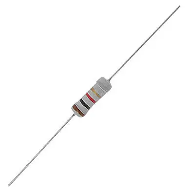 500 шт. 1K Ohm 1 ватт 350V 5% 4 полосы из карбоновой пленки резистора