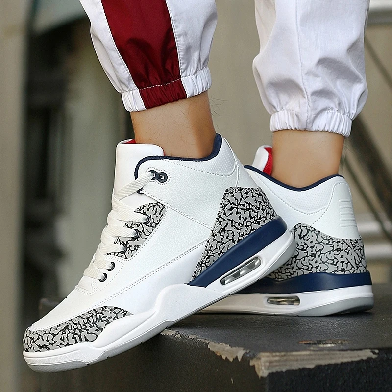 Мужские баскетбольные кроссовки высокого качества Jordan Zapatillas Basquetball Hombre Air амортизирующие кроссовки для баскетбола, мужские кроссовки в стиле ретро