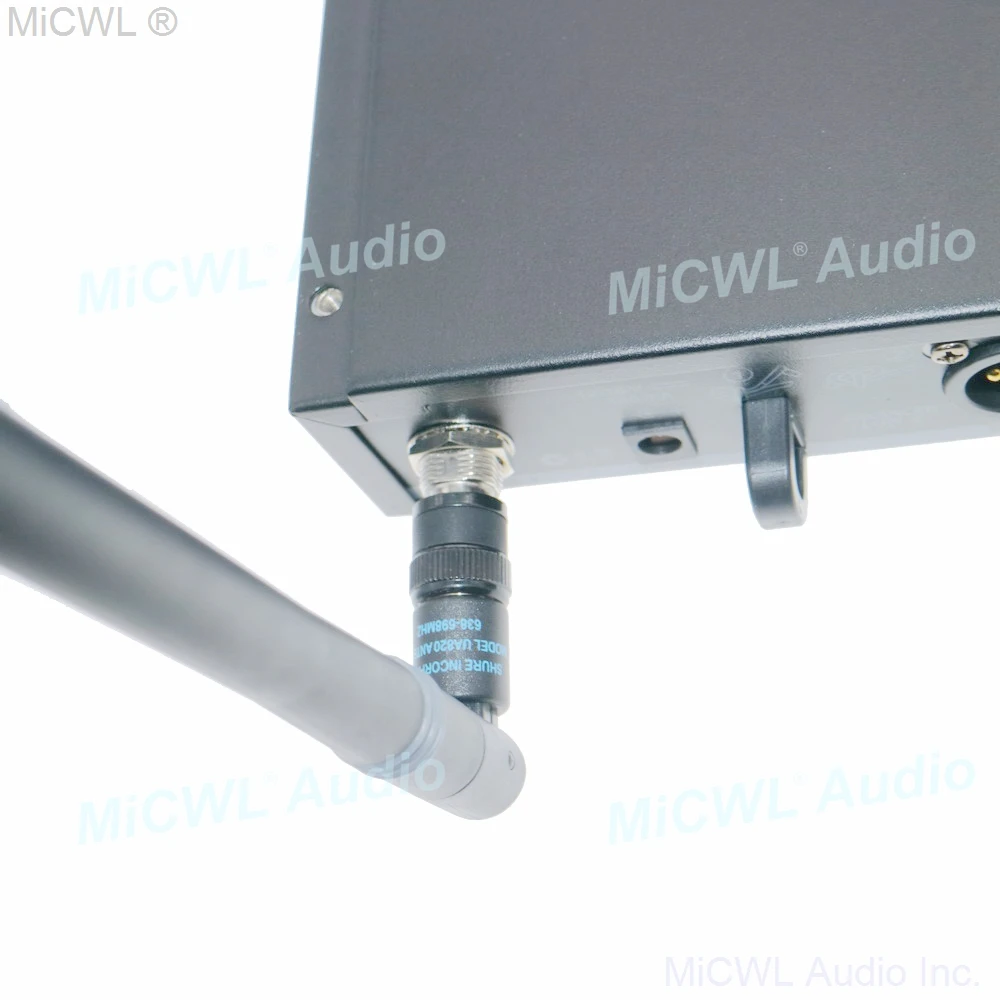 Antena Uhf Bnc para Shure Baioneta do Receptor sem Fio Ua820 Ua820 Ulx Slx Qlx Glx Pgx Oem 430890mhz Pcs - Image 4