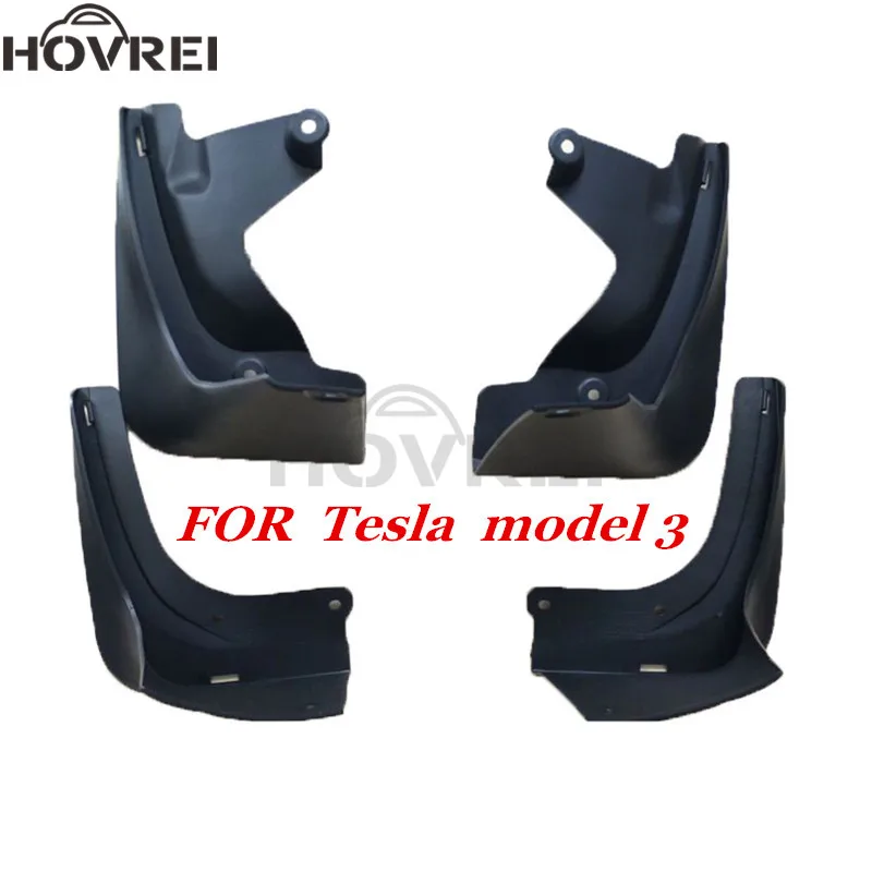 Car Front Rear Mudguard For Tesla Model 3 Mud Flaps Splash Guards Fender Mudflaps