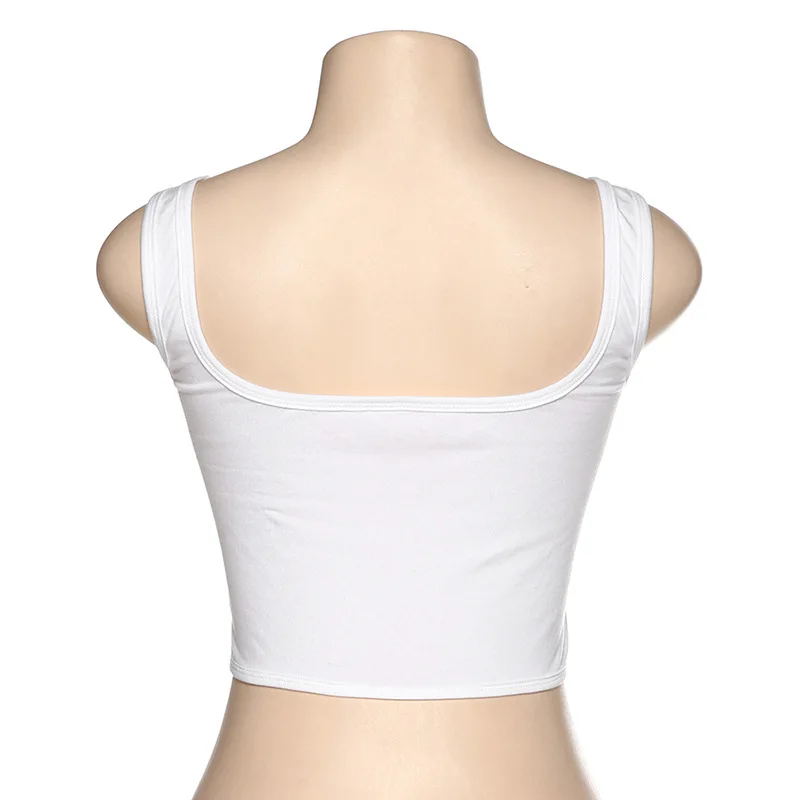 Waliicorners Sleeveless Push Up U Neck Vest Sold White Slim Fit Tank Tops Vintage Irregular Crop Tops 18 Hfe4e42f406eb458795923e6d2507cac6r