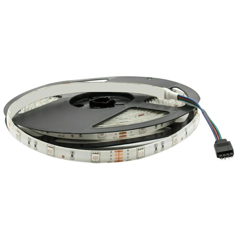 Fashion-32.8Ft 5050 RGB LED Strip Lights Colour Changing Lighting IP65 WaterProof 12V 300LED