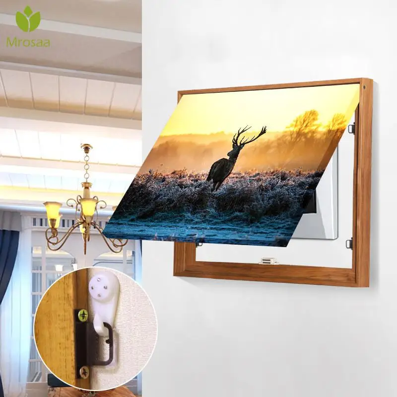 

Hot Sale Electric Meter Box Decorative Painting Power Box Cover Switch Box Hide Paintings Wall Decoration Canvas Poster Painting