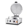 220v 3KW Pancake Maker Machine Double Heating Frying Machine Stainless Steel Fryer Yunlinli Round Non-stick Coating,energy Saver 5