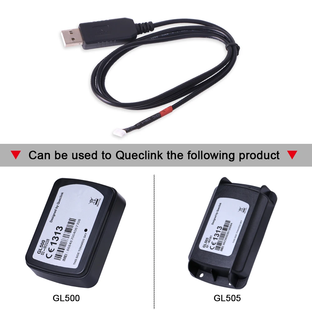 Кабель для передачи данных Queclink GL505 кабель конфигурации GL500 GPS трекера USB UART кабели