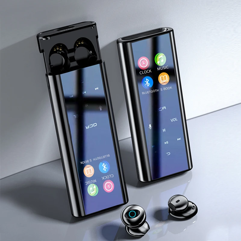 Беспроводные bluetooth наушники QCR Q1 многофункциональные вкладыши с MP3 плеером IPX7