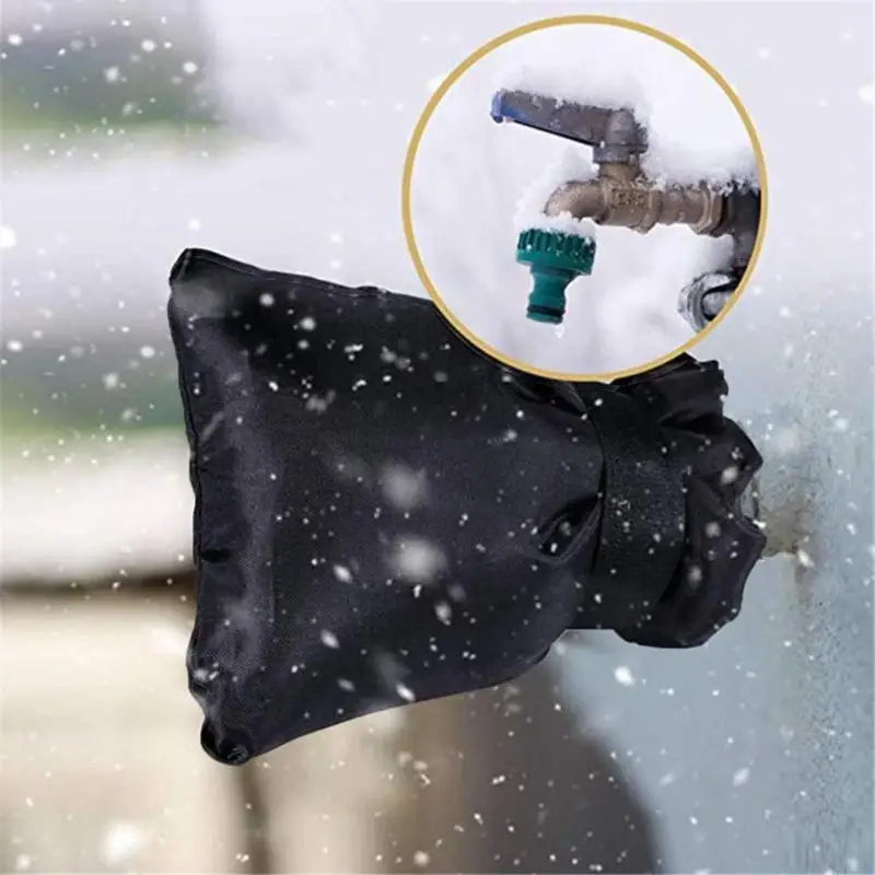 Оксфорд зима кран Чехлы регулируемые анти замораживание защита от мороза сумки водонепроницаемый снаружи сад кран аксессуары