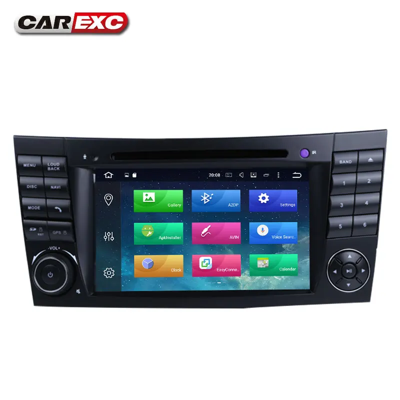 Excellent Android 9.0 Octa Cores Car DVD For Mercedes Benz E-Class/W211 E200 E220 E240 E350 E280 E300 With 3G/4G WIFI Radio GPS Carplay 5