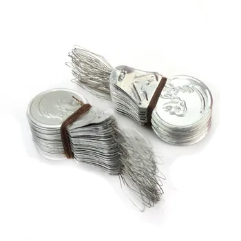 

50 Pcs/Lot Bow Wire Needle Threader Stitch Insertion Machine Hand Sewing Thread Leading Tool