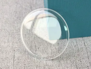 

1.0mm Thick Mineral Glass Low Dome Glass with Bevel from 30mm to 41mm Size