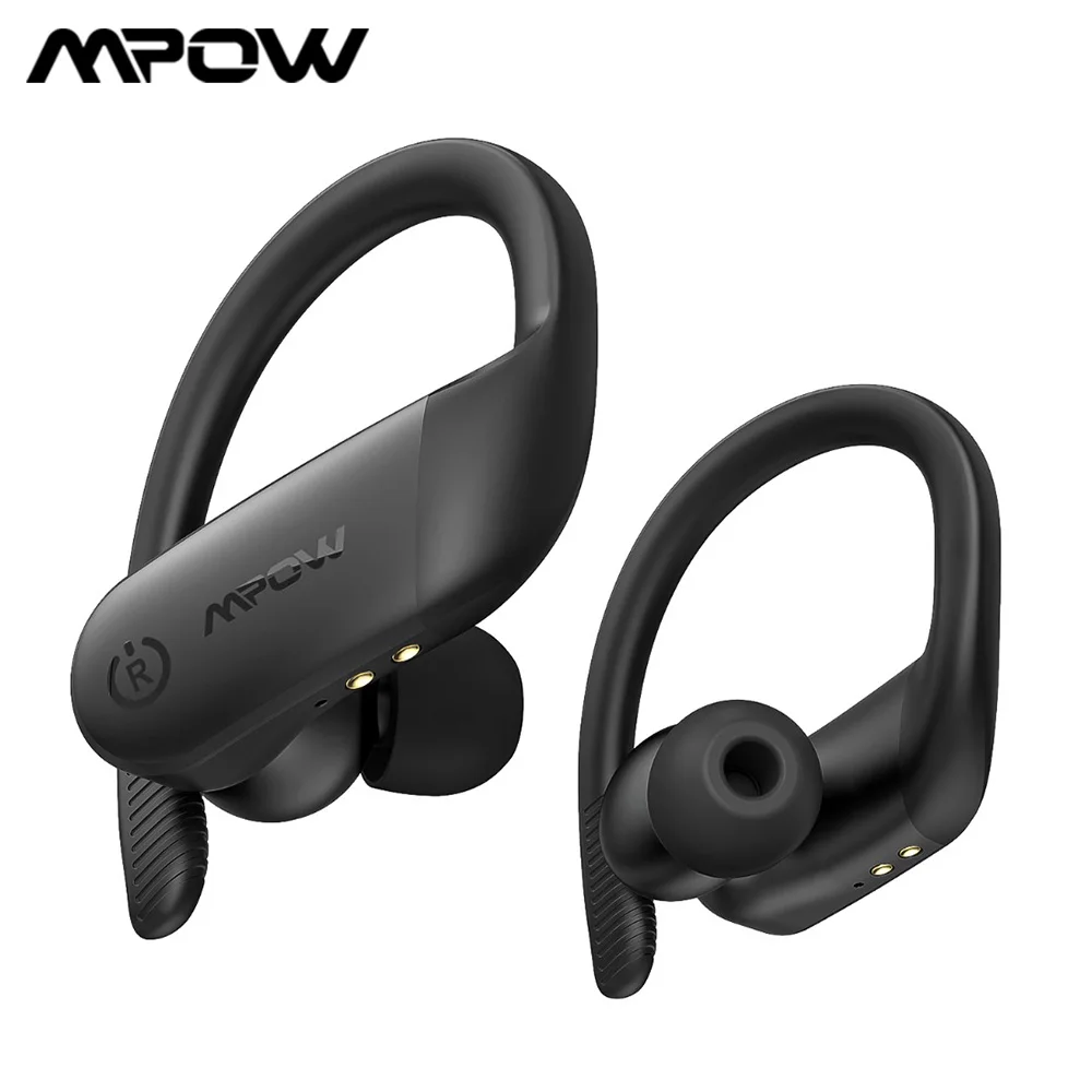 Mpow Flame Lite True Wireless Earphones Bluetooth 5.0 Bass IPX7 Waterproof Earbuds with 30H Playtime&Charging Case for iPhone 12