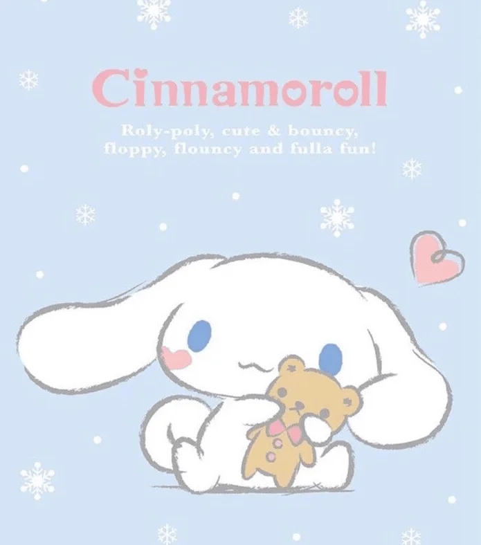 Kawaii Cinnamoroll Teddy Bear Soft Stuffed Doll - KawaiiMerch.com